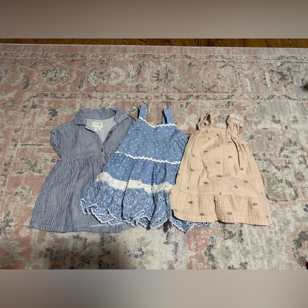 Assortment of 12m dresses